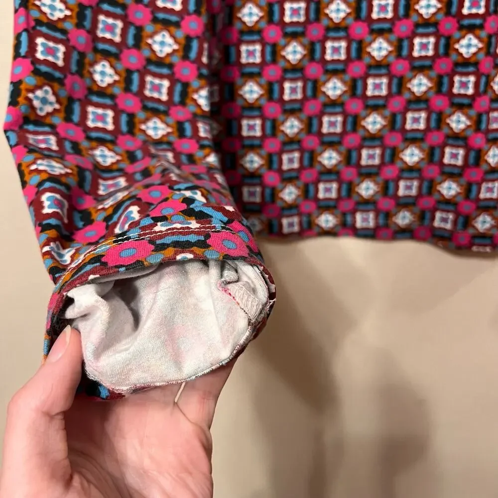 Maeve by Anthropologie Button Shoulder Turtleneck Blouse Top Long Sleeve Shirt - Picture 7 of 10